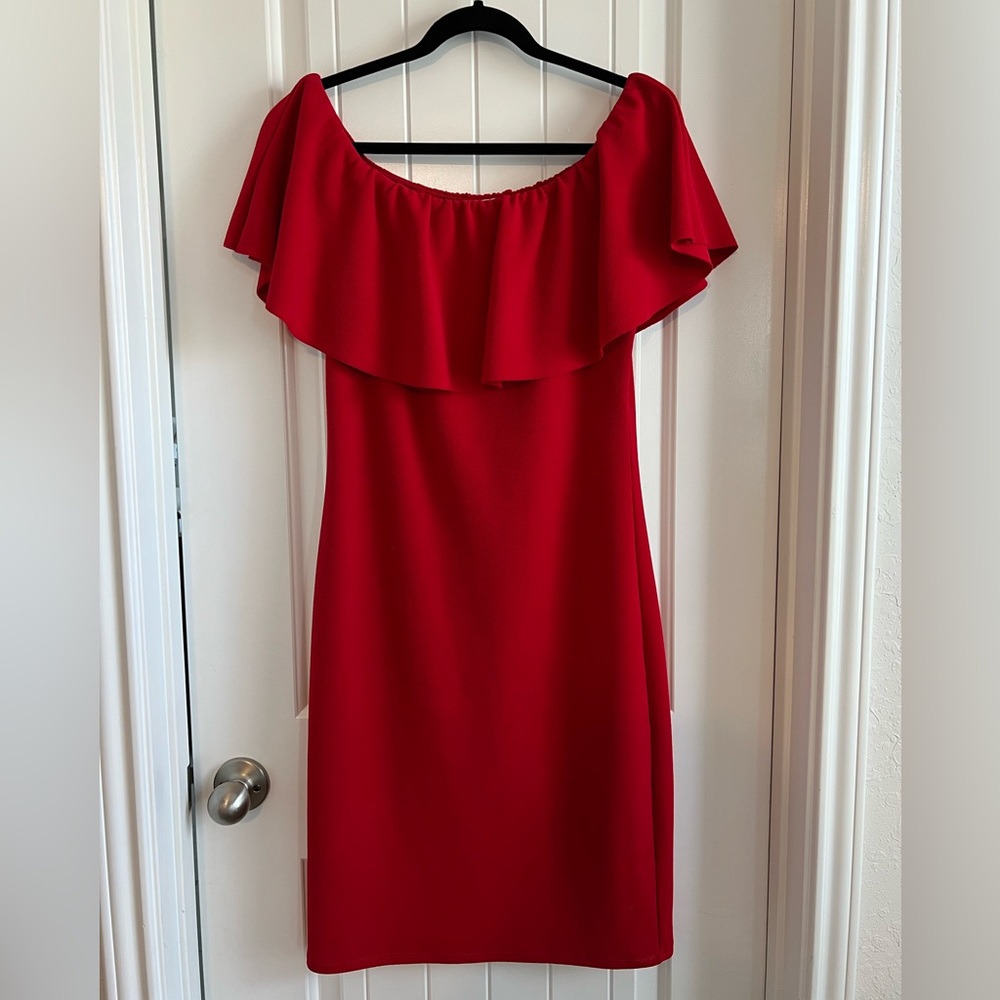 Almost Famous Off The Shoulder Dress - XL